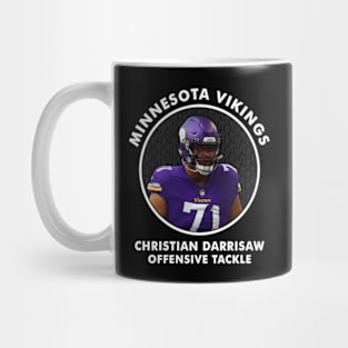 CHRISTIAN DARRISAW - OT - MINNESOTA VIKINGS Mug